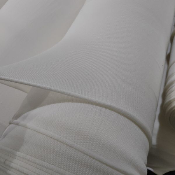 Certificated 100 Recycled Polyester RPET Grey Vintage Material Flower Ponte Roma Fabric for Clothing Dresses