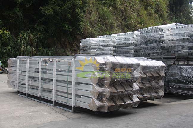 Steady Structure PV Solar Rack Light Weight Aluminum Alloy 6005 T5