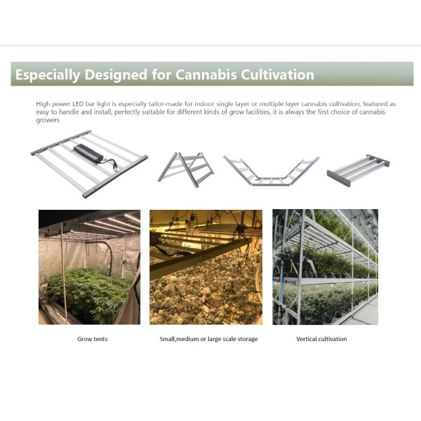 1000W Full Spectrum Grow Lights 2.8umol/J Plant Growth Lighting ETL Approved