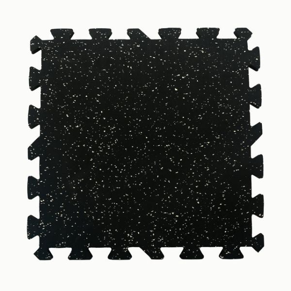 15mm Thickness Interlocking Rubber Gym Floor Mats Fitness Gym Tiles Court