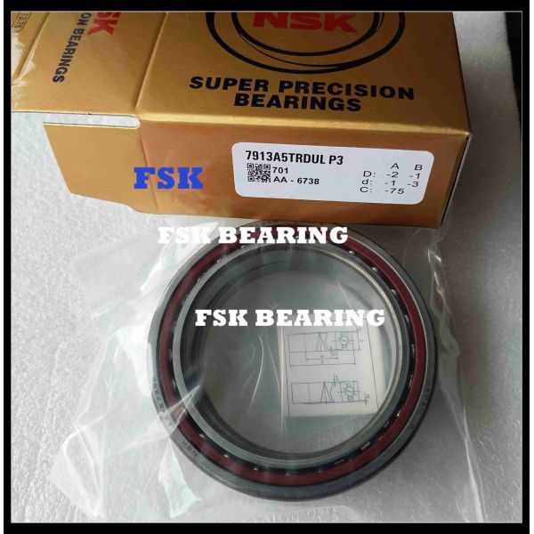 Super Precision 7909A5TRDULP3 Angular Contact Ball Bearing Machine Tool Bearing