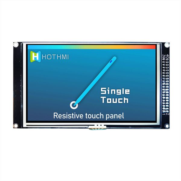 5 Inch TFT LCD Module Resistive Touchscreen For Arduino