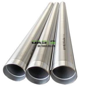 China wire wrapped screens are used to effectively filter fine particles for improved long-lasting performance SS304 wholesale