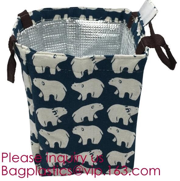 Foldable Lunch Insulated Cooler Bag Heated Food Delivery Bag Thermal Pizza Delivery Cooler Bag