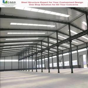 China Q355B Prefabricated Steel Structure Warehouse with Galvanized Frame wholesale