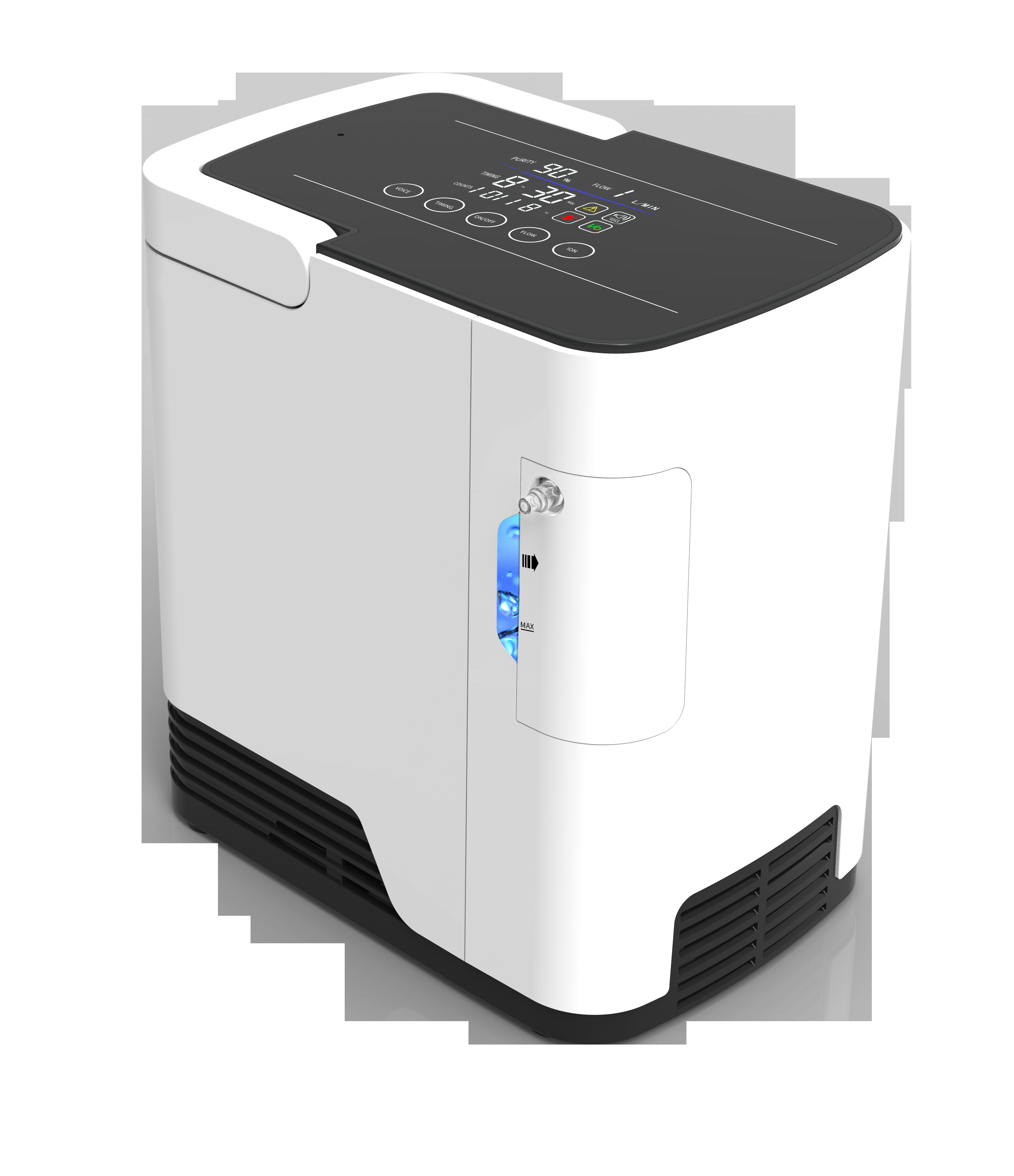 Single Flow Portable 2 Litre Oxygen Concentrator Home Use 220v