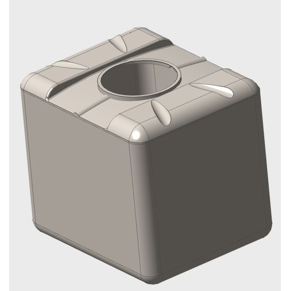 Chemical Resistance Barrel Mold High Tensile Strength 2.5 To 3mm