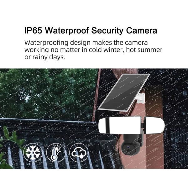 8W Security Camera Solar Panel 1.7A 6V 0.18mm Thickness Compatible With Solar Camera