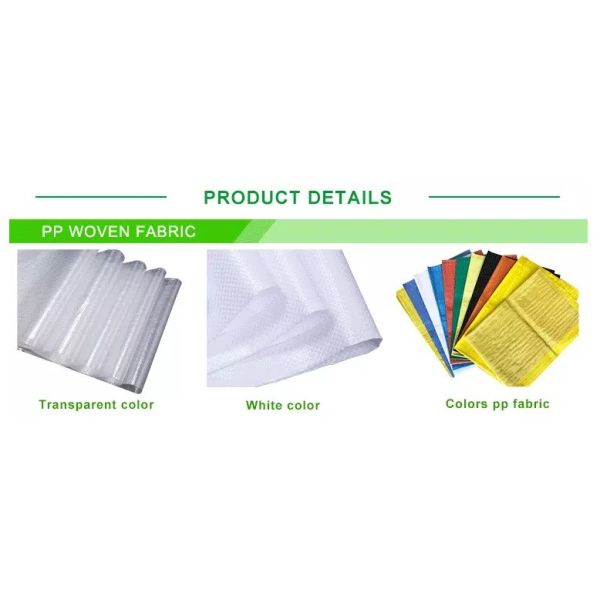 Laminated PP Woven Fabric Roll 20cm To 100cm Width And Color Available