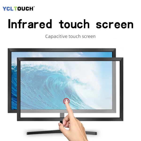 Aluminium Alloy IR Touch Screen Frame 23.6 Inch 10 Points 32768x32768 Resolution