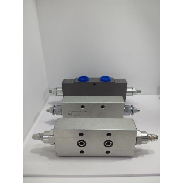 Pilot Operate Hydraulic Balance Valve steel Double Counterbalance Valve