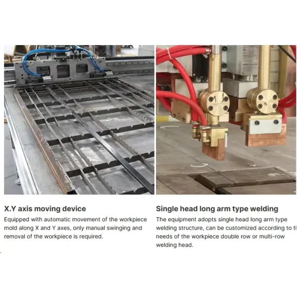 Automatic Wire Mesh Welding Machine with 200mm/S Maximum Wiring Speed 2D Wire Handle Bending and 1 Year Warranty