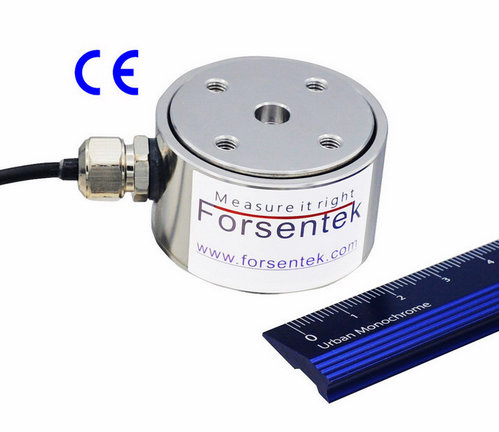 Flange Type Press Force Load Cell Cylindrical Press Force Sensor