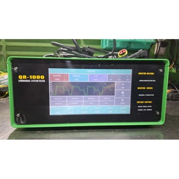 QR1000 Diesel Common Rail Injector Tester With QR Code Generation Injector Solenoid Piezo Injector Test