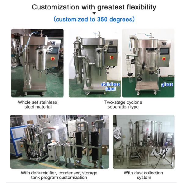 spray dryer customize