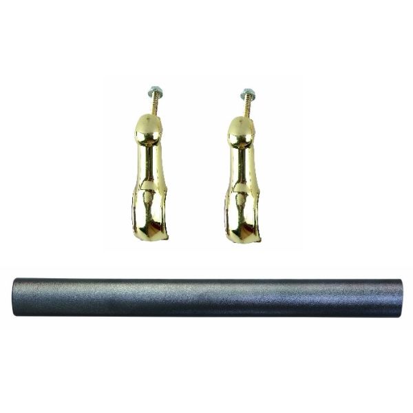 Funeral Silver Long Coffin Swing Bar Sets PP Zinc Material Simple Design SW-D