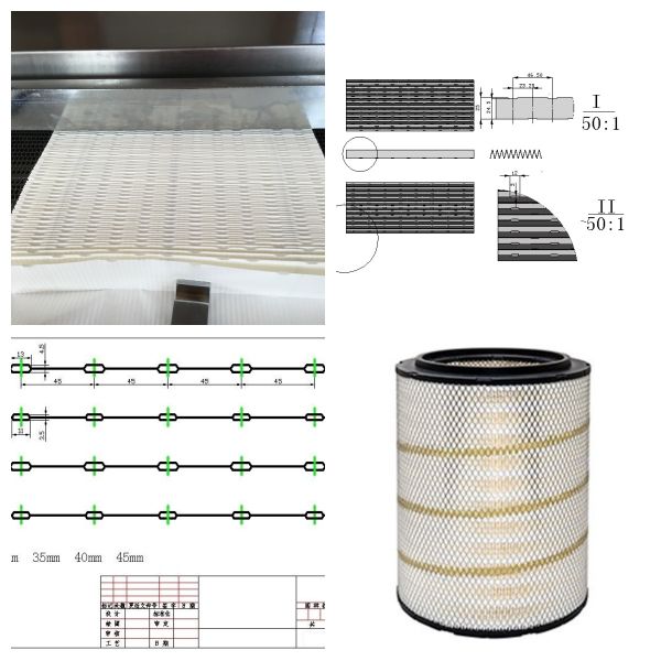 1000mm Filter Paper Rotary Pleating Machine 220V / 380V Purifier Filter Type