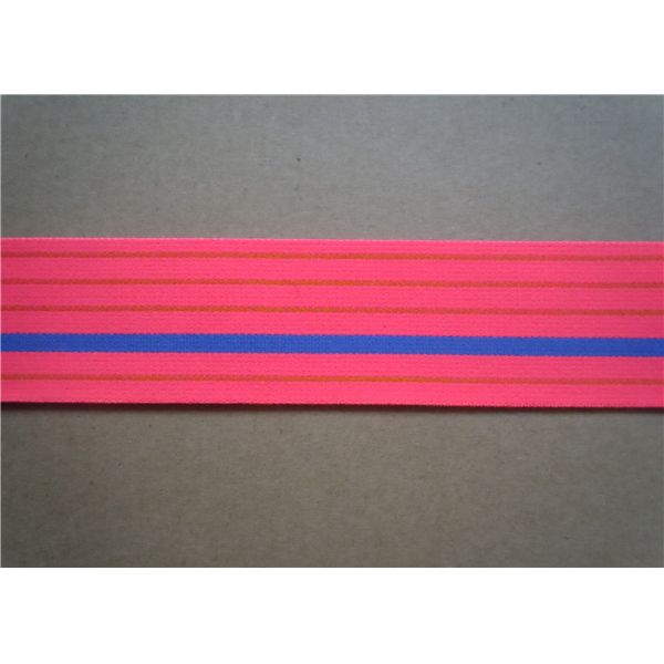 Dying Heavy Duty Elastic Webbing For Furniture , Hammock Webbing Straps for garment