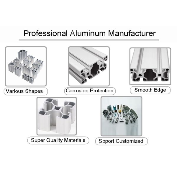 Industrial T Slot Extrusion Aluminum Profiles Section 3030