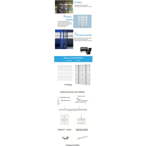 Transparent LED Display Screen P3.9 Indoor High Transparency Rate Glass Mesh Panel