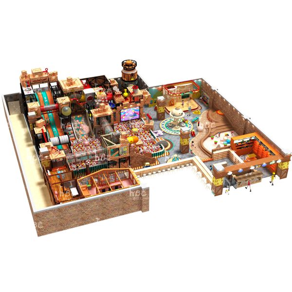 Custom Indoor Playground Equipment for Kids 2-12 Years