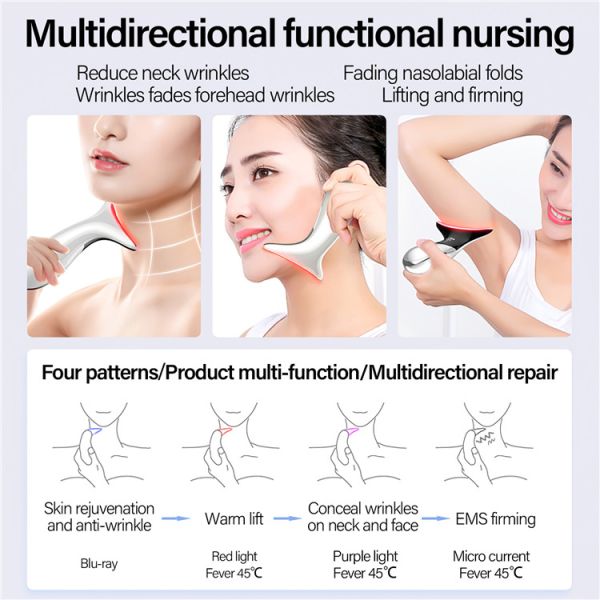 Custom Logo Anti Aging Facial Devices Wrinkle Elimination