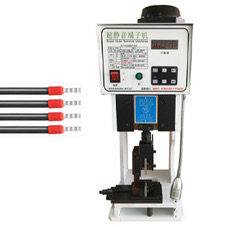 Powerful Pre-insulated Wire Terminal Stripping Crimping Number Tube Inserting Machine