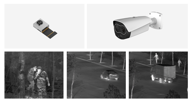 Uncooled LWIR Mini Camera Module 256x192 For Thermal Imaging Surveillance Camera