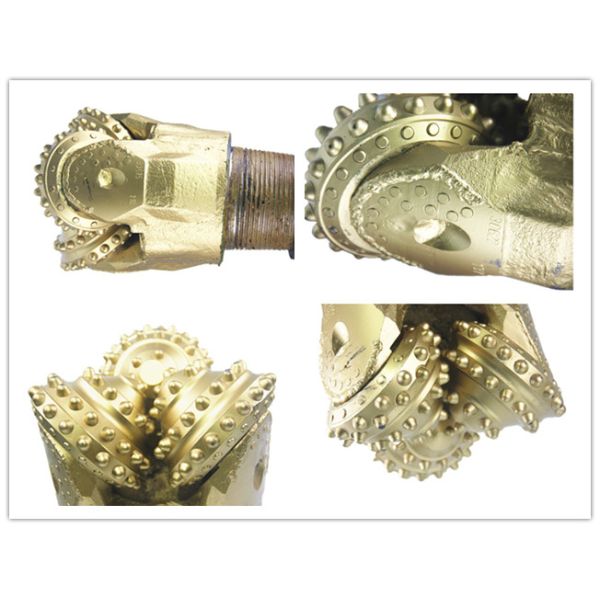 High Efficiency Tricone Roller Bit API Thread Connection For Open Pit Mine