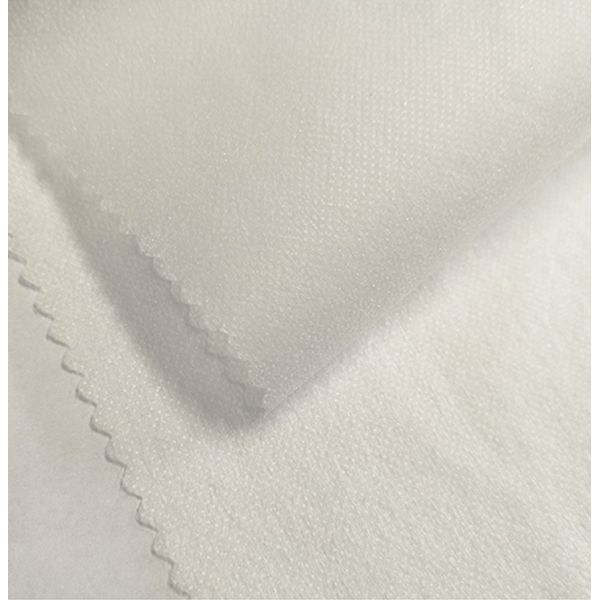 Satin Interlining Nonwoven Fabric for Garment Embroidery GAOXIN WF9025 Chemical Bond