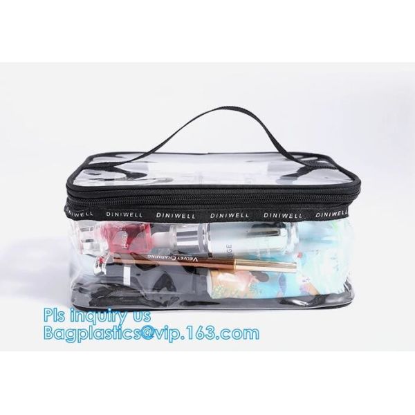 pvc easy take away travel use toothbrush bag, Drawstring Poly Travel Stationery Set Bedsheet Packing Pvc Bag, Cloth Pack