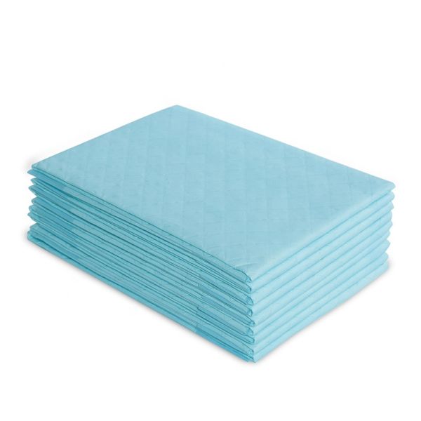 PE Backsheet Bed Protector Pads Disposable Fluff Pulp