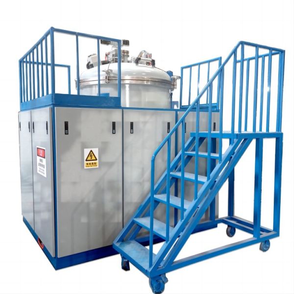 Vertical Graphitization Furnace Oven For Carbon C/C Composite Battery Lithium Cathode Material