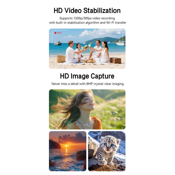 G2 New Smart Glasses Built-In Microphone And Speaker With 800w Pixel