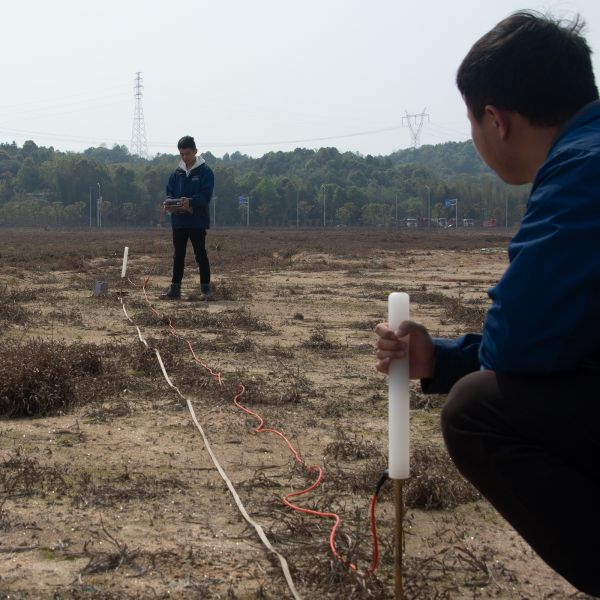 600m Depth Mining Metal Detectors Machine PQWT-WT700 One Buttom Mapping