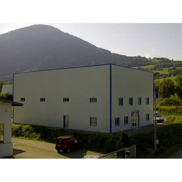 Metal Frame Prefabricated Cold Storage Building Structure Heavy Warehouse Workshop