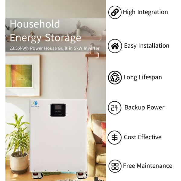Free Maintenance High Energy Density Versatility All In One Energy Storage For Home