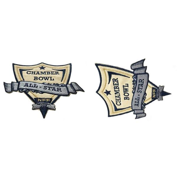 China factory custom letters embroidered patch badges iron on patches for clothing