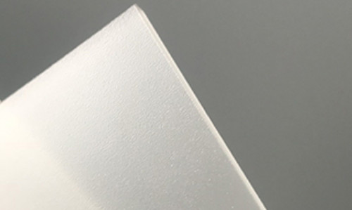 0.50mm Die Cut Products Translucent PVC Light Diffuser With Double Adhesive Tape