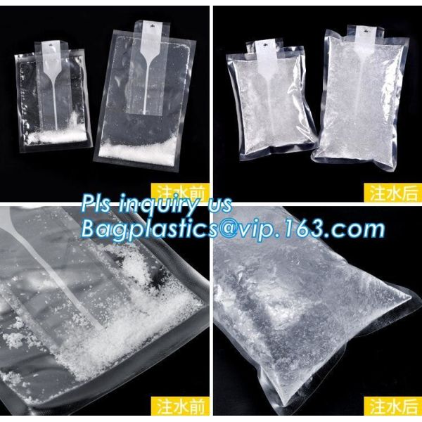 water injection Ice Bag gel pack, Lunch bag non-toxic Injecting Water Ice cold Pack, water injection Ice Bag gel pack GE