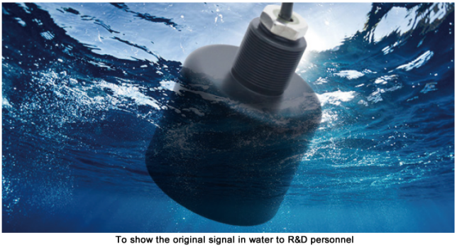 Underwater Ultrasonic Spectrum Analyzer with 10.8VDC to 26VDC Power Supply 0.2 to 10m Measurement Range and -20°C to 60°C Ambient Temperature