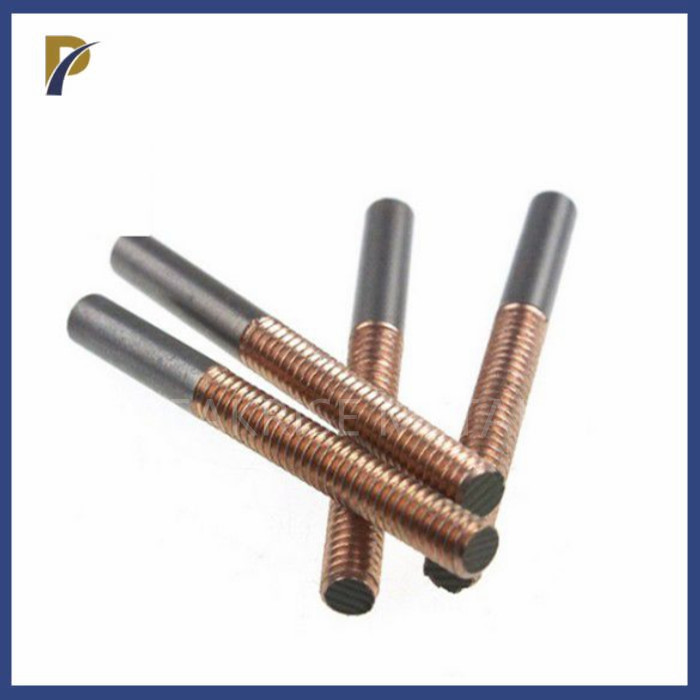 China Bright Inlaid Tungsten Copper Alloy Electrode Composite 75 WCu wholesale