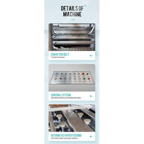 12kw Fully Automatic High Speed Disposable Paper Box Making Machine