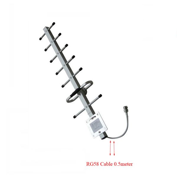 Outdoor Outside Aluminum Alloy Bldg Yagi Antenna Y8009ESingle Band 433 and 900Mhz