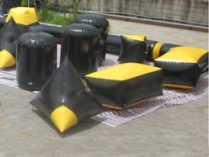 China Inflatable Paintball Bunker with 110V or 220V 680W Air pump wholesale