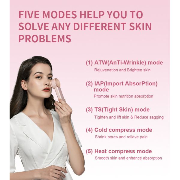 OEM ODM Service Skin Rejuvenation 5.5Watt RF Facial Device