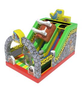 China Children Fun Park Inflatable Dinosaur Animals Slide For Rentals wholesale