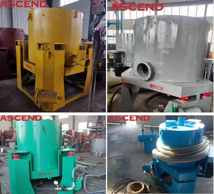China Ascend High Recovery Knelson Gold Centrifugal Concentrator With 10 15 20 Tph Capacity For Gold Mining