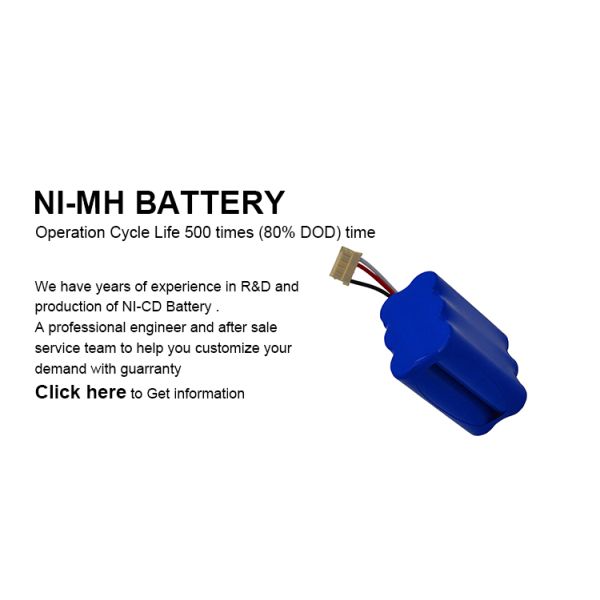 A Size Nickel Rechargeable Battery 2500mah Ni-Mh SC 2600mAh 7.2v