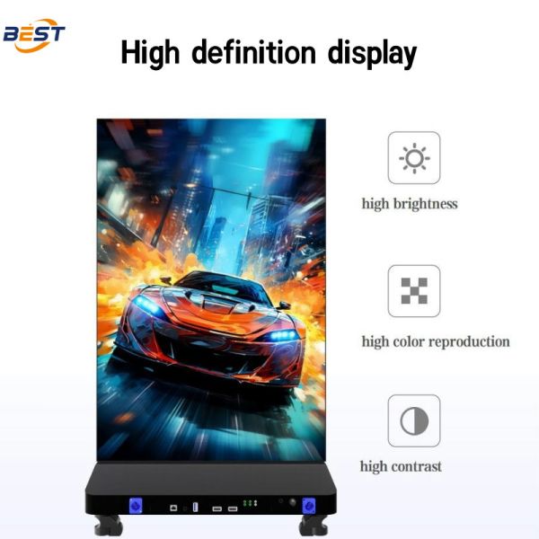 Indoor Poster LED Display Screens P1.25/P1.86/P2/P2.5 Full Color Rental OEM ODM Solutions